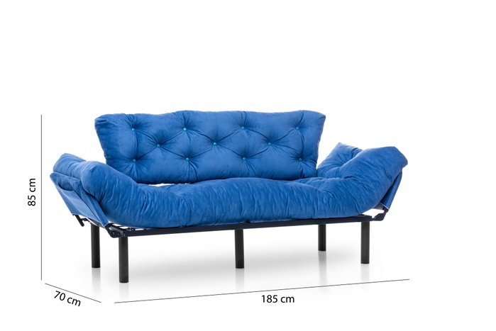 Atelier Del Sofa Nitta Triple - Azul